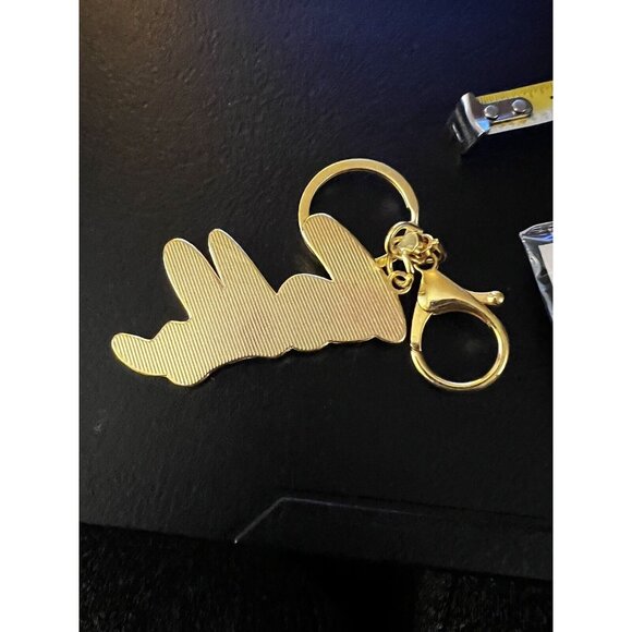 Gold & Blue HELLO Key Chain - Picture 5 of 5